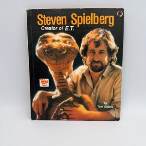 Steven Spielberg Creator of E.T. Tom Collins 1983 Vintage Hardcover Biography